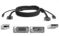 Belkin Cable Kit KVM OmniView USB Serie Pro Plus, 3m (F3X1962B10)
